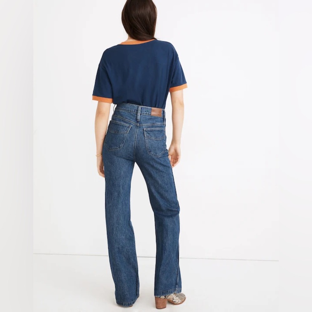Madewell 11” High-Rise Flare Jeans - Size 27 - Picture 2 of 12